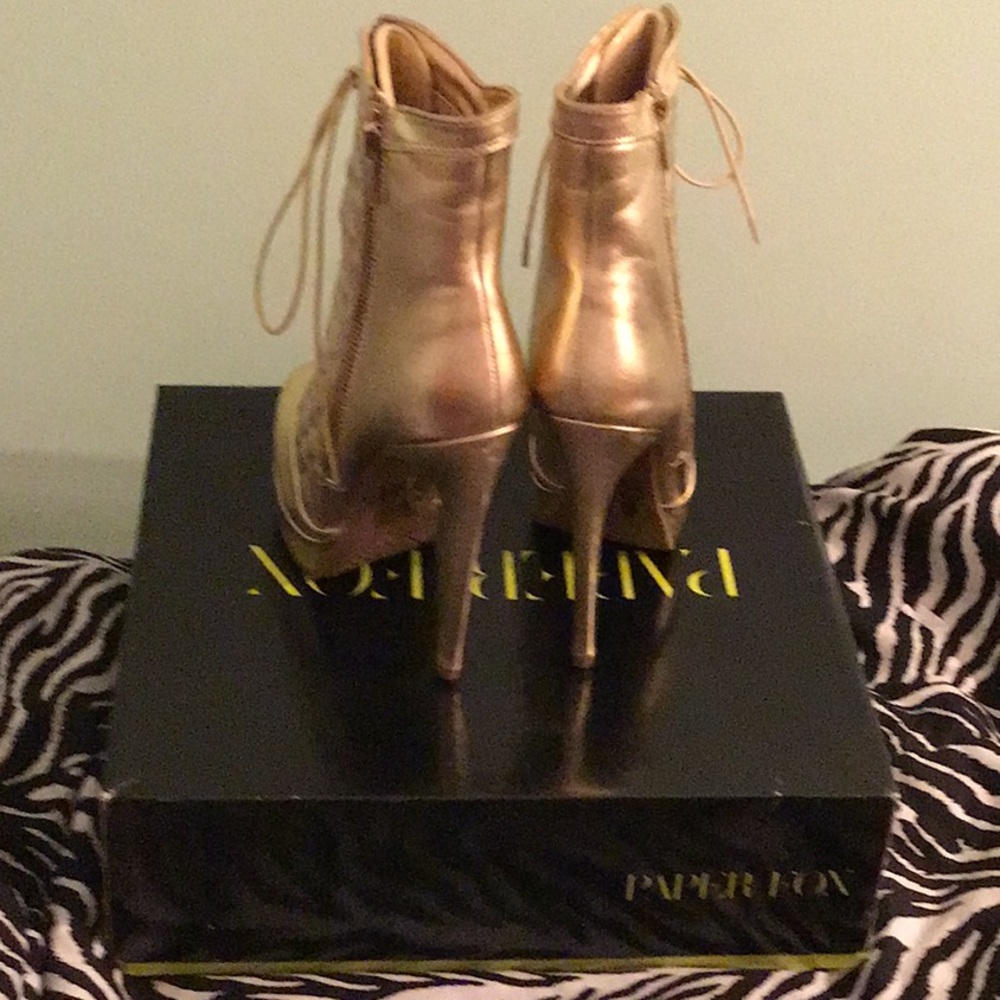 💰💰Paper Fox Platform Booties💰💰 - Picture 4 of 6